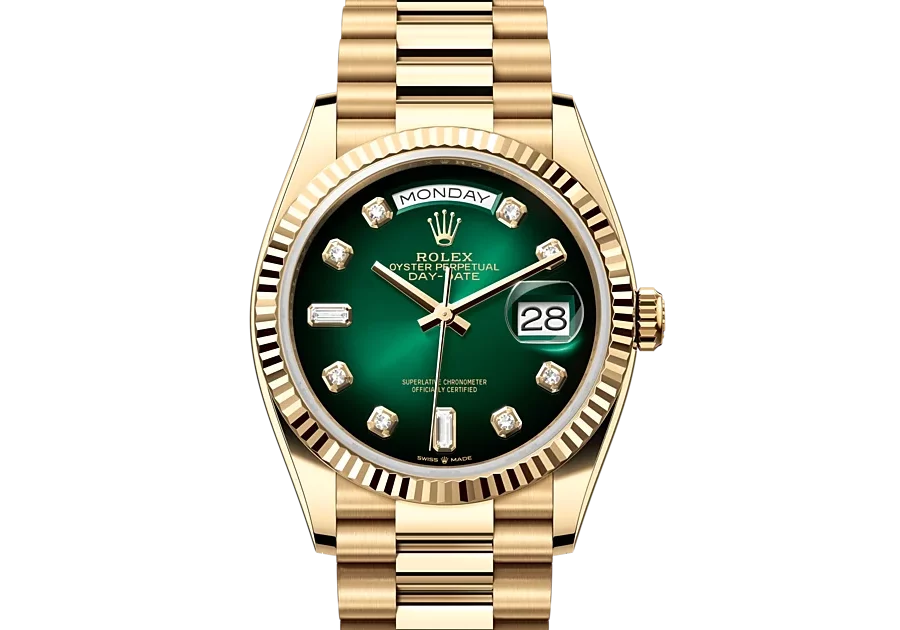 Rolex DAY-DATE 36  Oyster, 36 mm, yellow gold  M128238-0069