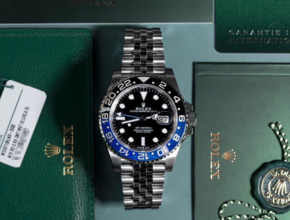 Rolex GMT-Master II Batgirl Jubilee Men's Watch 126710BLNR-0002