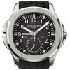 Patek Philippe Aquanaut Dual Time Black Dial Automatic Men's Watch 5164A-001