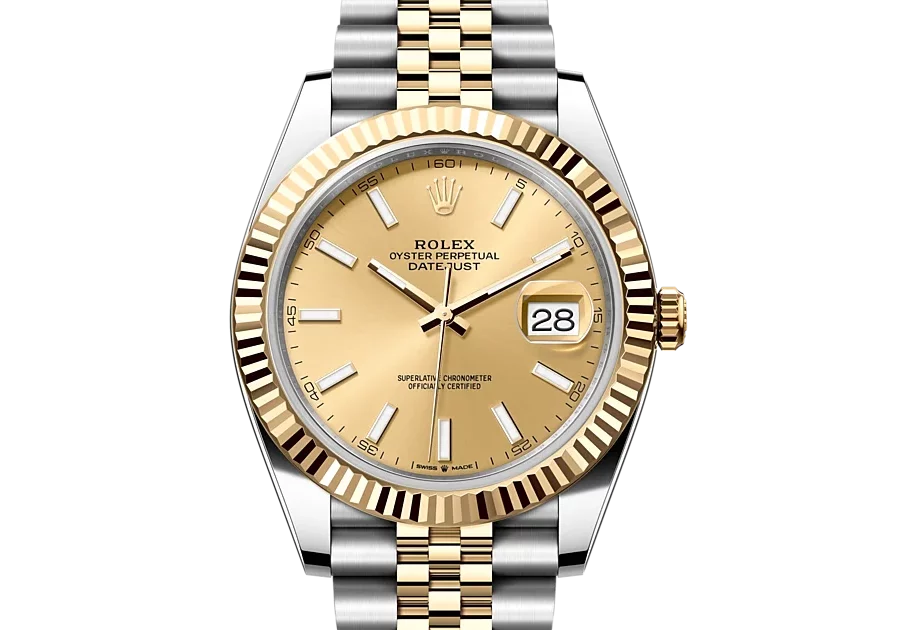 ROLEX Datejust M126333-0010 Oyster, 41 mm, Oystersteel and yellow gold