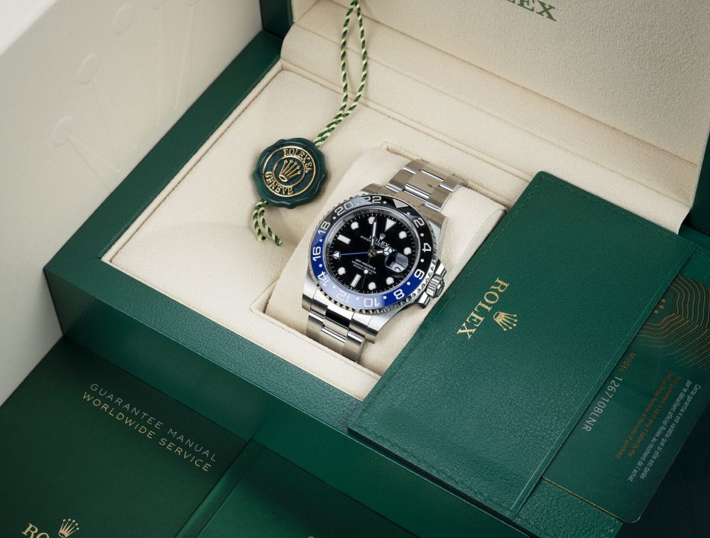 Rolex GMT-Master II Oyster 40 mm Oystersteel 126710BLNR-0003 New