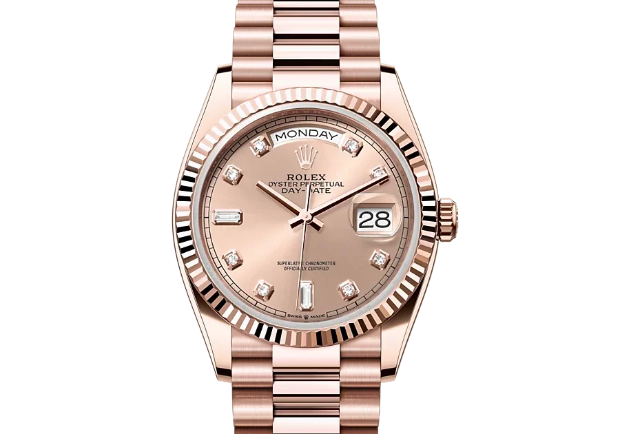 Rolex Day-Date M128235-0009 Oyster, 36 mm, Everose gold