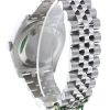 Datejust 36 Black Jubilee design set with Diamonds Dial 18k White Gold Diamond Bezel Jubilee Men's Watch 116244