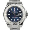 YACHT-MASTER 40 Blue Dial Platinum and Steel Mens Watch 116622