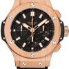 Hublot Big Bang, Gold Chronograph, 18k Rose Gold, 44 mm, Ref# 301.RX.1180.RX