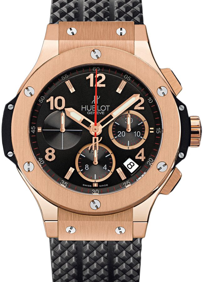 Hublot Big Bang, Original Gold Chronograph, 18k Rose Gold, 44 mm, Ref# 301.PX.130.RX