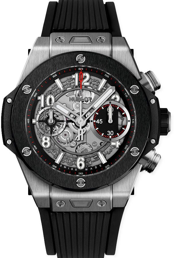 Hublot Big Bang, Unico Titanium ceramic, 42mm, Ref# 441.NM.1170.RX