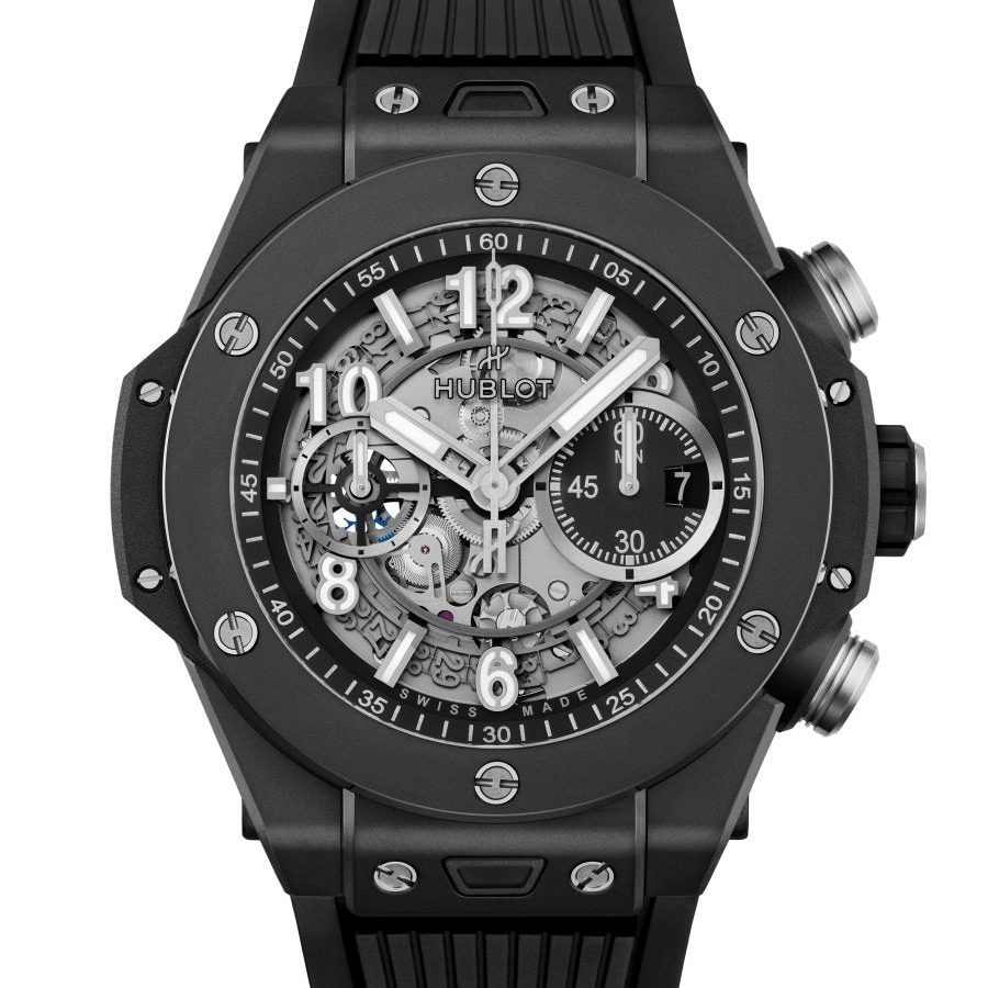 Hublot Big Bang Unico Black Magic 44mm, Ref# 421.CI.1170.RX