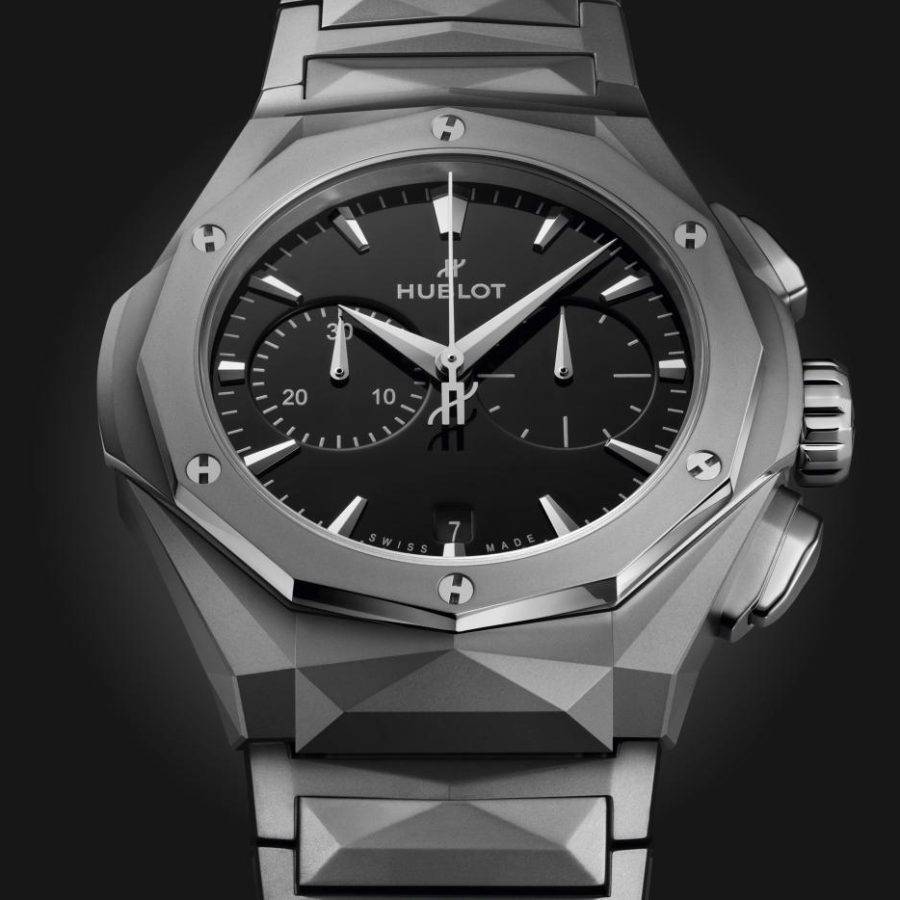 Hublot Classic Fusion Chronograph Orlinkski Full Titanium, 41mm, Ref# 549.NI.1270.NI.ORL23