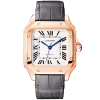 Santos de Cartier Medium Automatic 18ct Rose Gold Watch