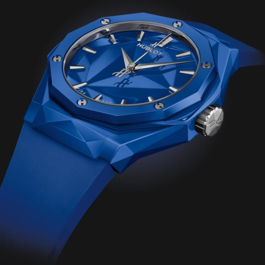 Hublot Classic Fusion Orlinski Blue Ceramic Ref# 550.ES.5100.RX.ORL21