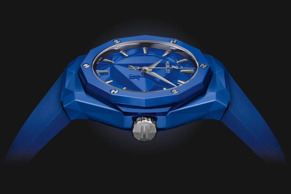 Hublot Classic Fusion Orlinski Blue Ceramic Ref# 550.ES.5100.RX.ORL21