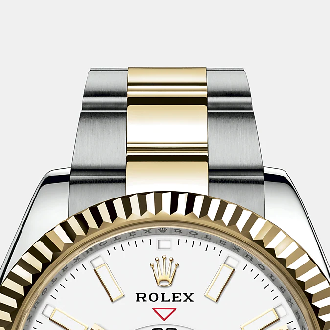 Rolex Sky-Dweller 42mm, Oystersteel and 18k Yellow Gold, Ref# 326933-0009