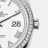 Rolex Day-Date, 36mm, Platinum and Diamonds, Ref# 128396tbr-0010