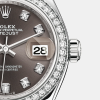 Rolex Lady-Datejust 28, Oystersteel and 18k White Gold, Ref# 279384RBR-0018