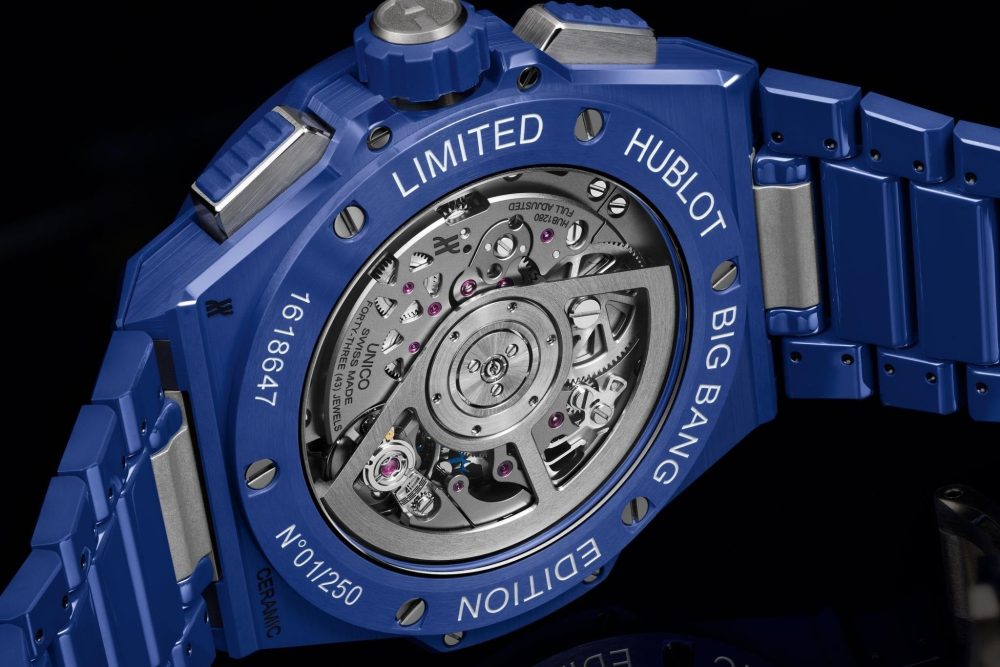 Hublot Big Bang Integrated Blue Indigo Ceramic Ref# 451.EX.5129.EX