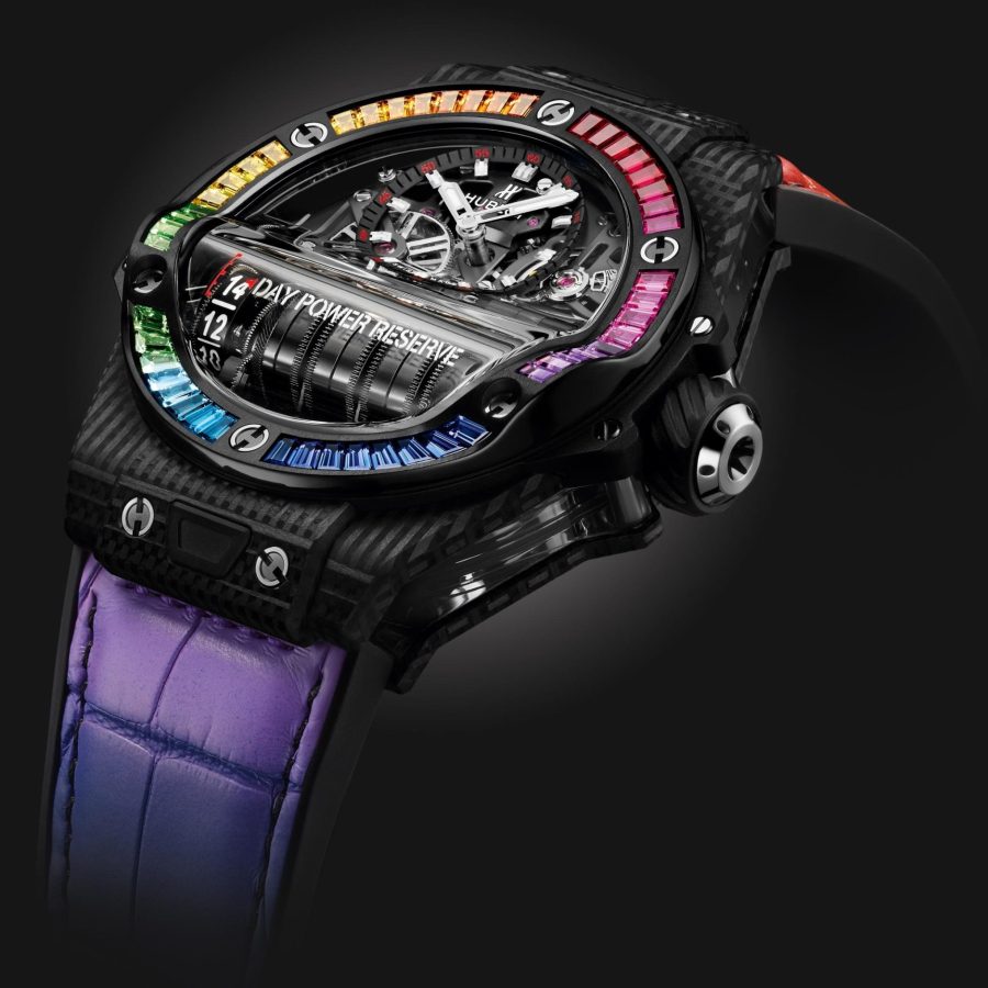 Hublot Big Bang MP-11 POWER RESERVE 14 DAYS 3D CARBON RAINBOW Ref# 911.QD.0123.LR.4099