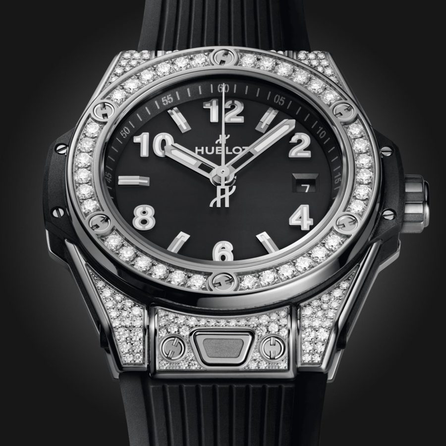 Hublot Big Bang ONE CLICK STEEL PAVÉ Ref# 485.SX.1170.RX.1604