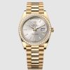 Rolex Day-Date 40, 18k Yellow Gold with Diamond-set, 40mm, Ref# 228348rbr-0042