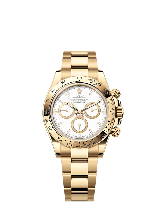 Rolex Cosmograph Daytona 40mm, 18k Yellow Gold, Ref# 126508-0001