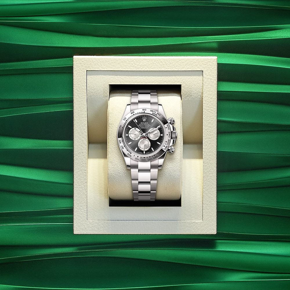 Rolex Cosmograph Daytona 40mm, 18k White Gold, Ref# 126509-0001