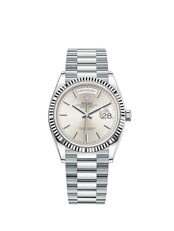 Rolex Day-Date, 36mm, Platinum, Ref# 128236-0001