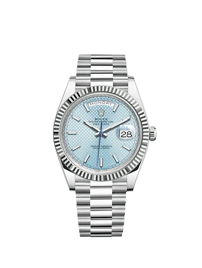 Rolex Day-Date, 40mm, Platinum, Ref# 228236-0005