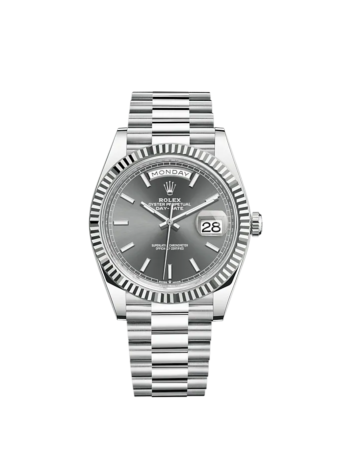 Rolex Day-Date, 40mm, Platinum, Ref# 228236-0013