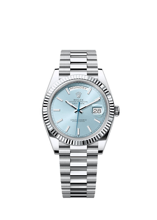 Rolex Day-Date 40, Platinum, 40mm, Ref# 228236-0018