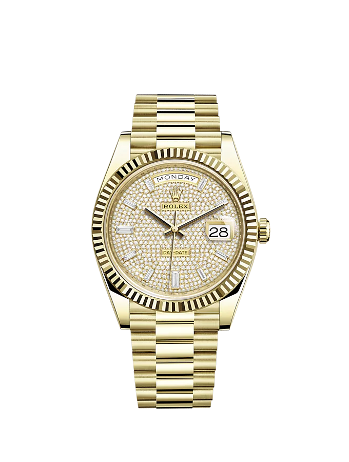 Rolex Day-Date, 40mm, 18k Yellow Gold, Ref# 228238-0054