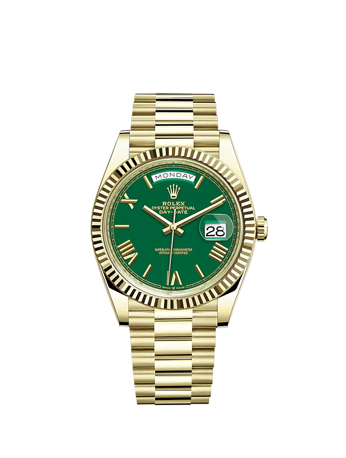 Rolex Day-Date 40mm, 18k Yellow Gold, Ref# 228238-0061