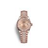 Rolex Lady-Datejust 28, 18k Everose Gold, Ref# 279175-0030