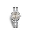 Rolex Lady-Datejust 28, Oystersteel and 18k White Gold, Ref# 279384RBR-0009