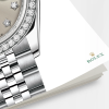 Rolex Lady-Datejust 28, Oystersteel and 18k White Gold, Ref# 279384RBR-0021