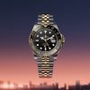 Rolex GMT-Master II, 40mm, Oystersteel and 18k Yellow Gold, Ref# 126713GRNR-0001