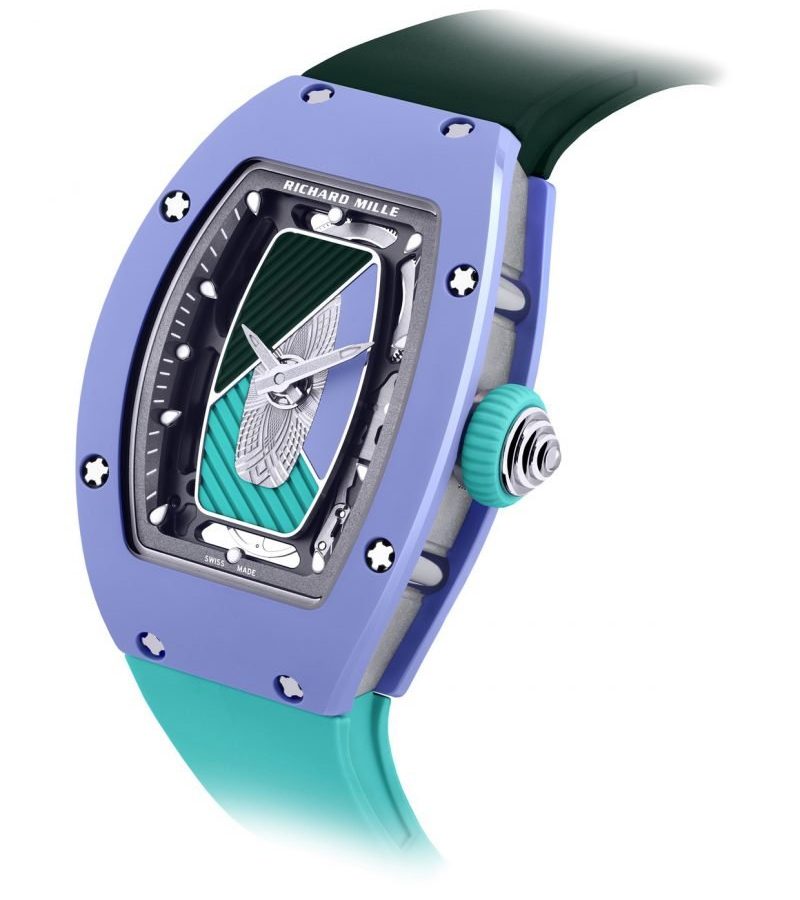 Richard Mille 07-01 Automatic Coloured Ceramics Pastel Blue