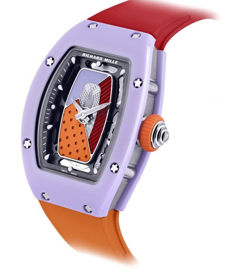 Richard Mille 07-01 Automatic Coloured Ceramics Pastel Lavender