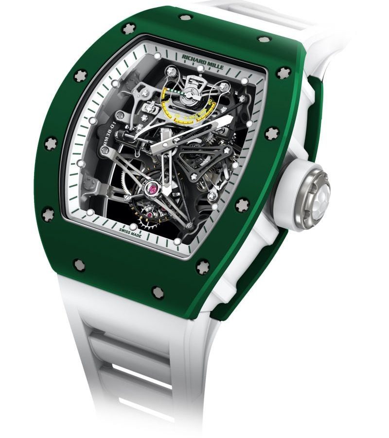 Richard Mille 38-01 Manual Winding Tourbillon G-sensor Bubba Watson