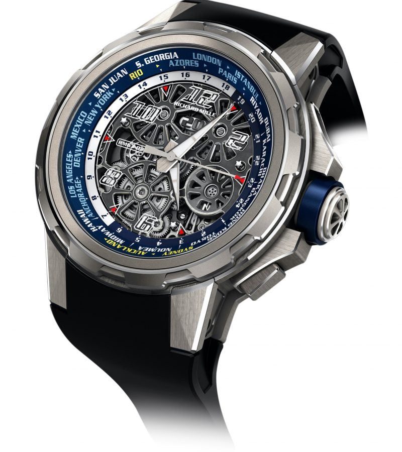 Richard Mille 63-02 Automatic Winding Worldtimer