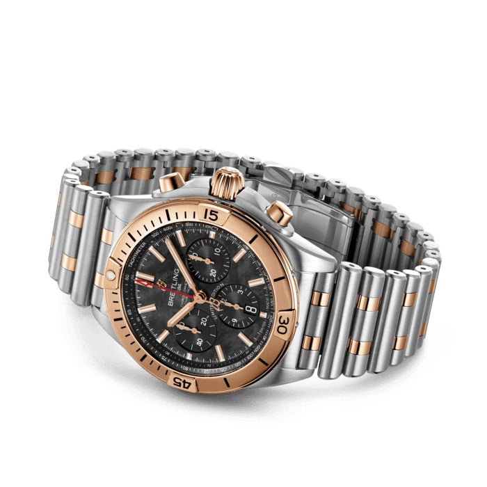 Breitling Chronomat B01 42 Stainless Steel & 18k Red Gold Ref# UB01341A1B1U1