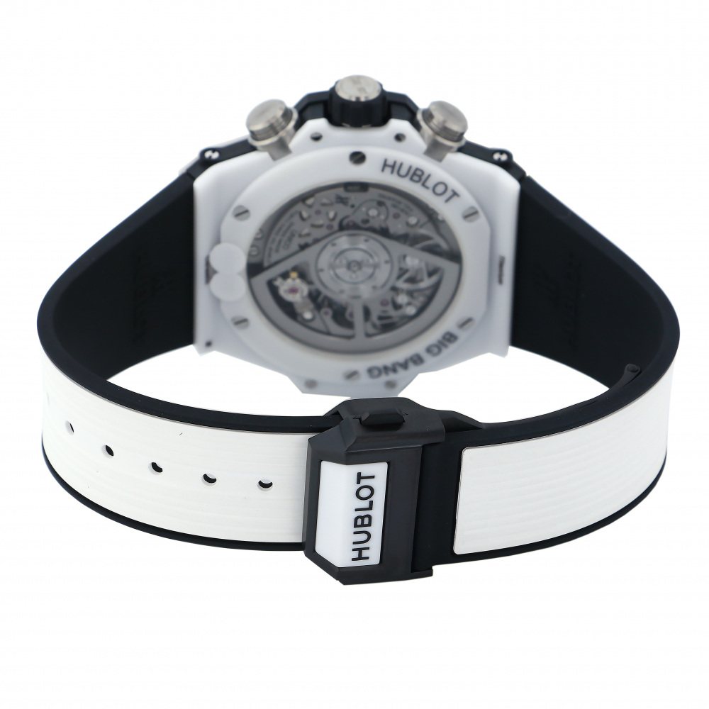 Hublot Big Bang Unico White ceramic, 42mm, Ref# 441.HX.1170.RX