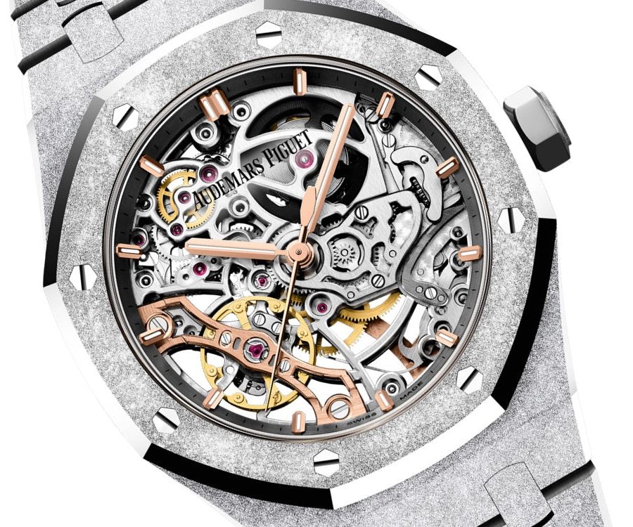 Audemars Piguet Royal Oak DOUBLE BALANCE WHEEL OPENWORKED Ref# 15466BC.GG.1259BC.01