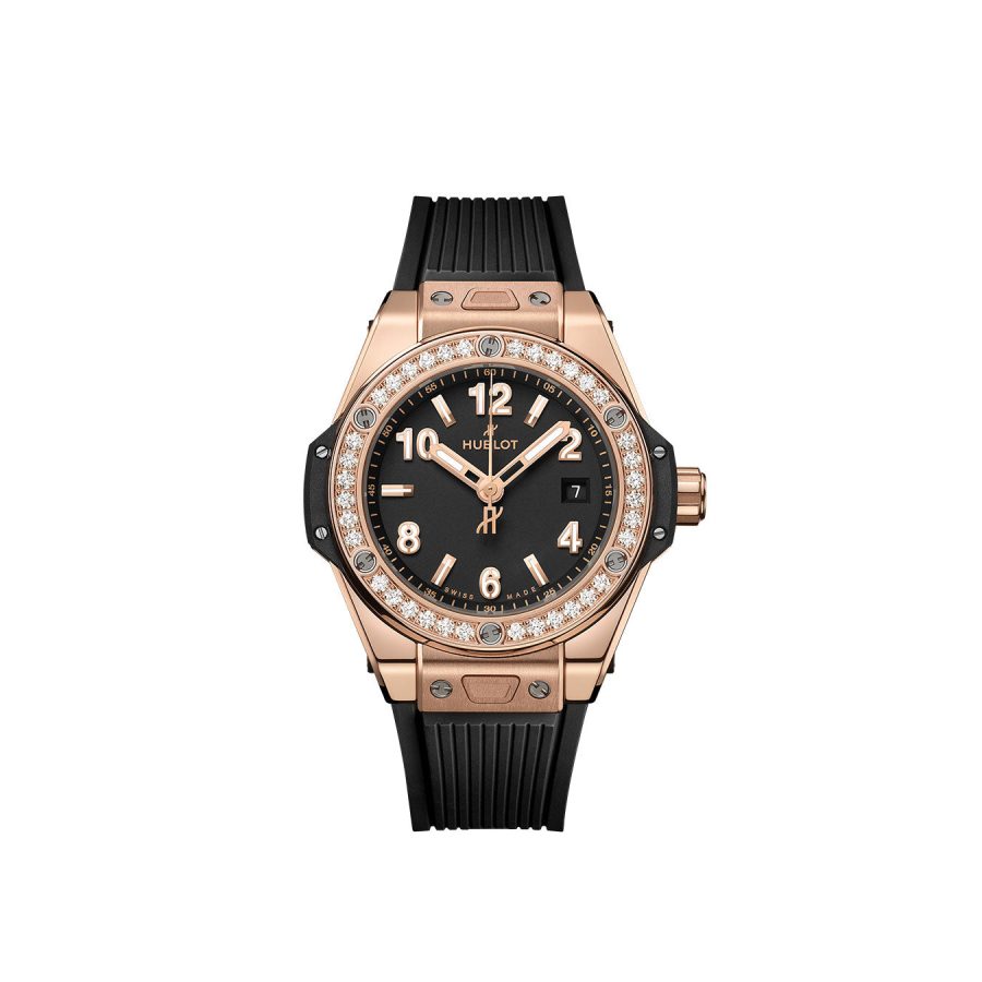 Hublot Big Bang ONE CLICK KING GOLD DIAMONDS Ref# 485.OX.1180.RX.1204