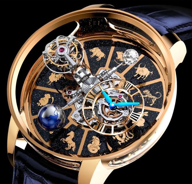 Jacob & Co. ASTRONOMIA TOURBILLON CHINESE ZODIAC Watch Replica AT100.40.AC.AC.CBALA Jacob and Co Watch Price