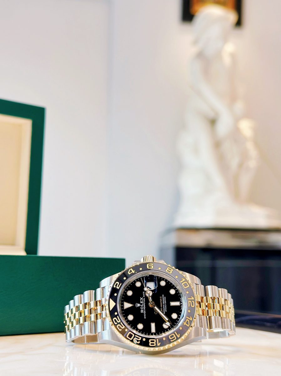 Rolex GMT-Master II M126713GRNR-0001 Black Adam Oystersteel and Yellow Gold