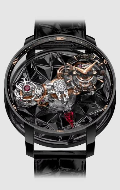 Jacob & Co. Astronomia Revolution BLACK GOLD Watch Replica AT170.31.AA.AA.A Jacob and Co Watch Price