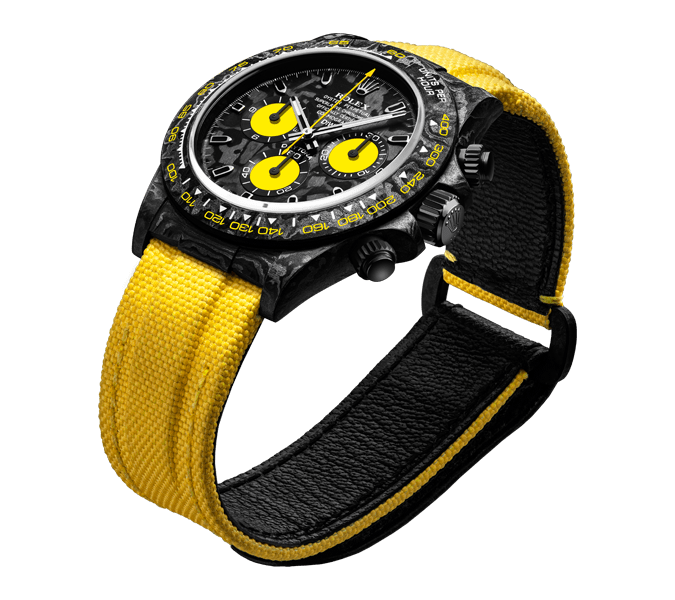 ROLEX Diw Daytona carbon lemon edition 40mm oyster black