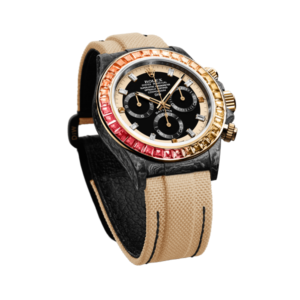 ROLEX Diw Daytona carbon rainbow sunray 40mm carbon