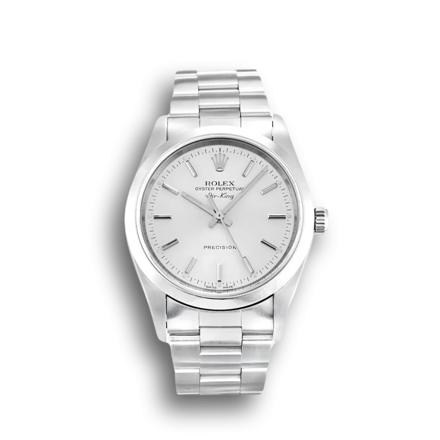 Rolex Air-King 34mm Dial Silver Ref.14000M