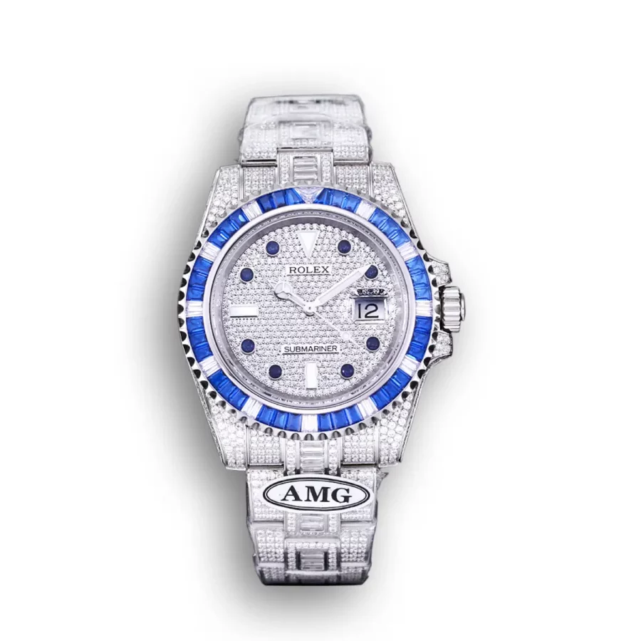 Rolex Submariner Iced Out Ref.116610LN 40mm Diamond Dial